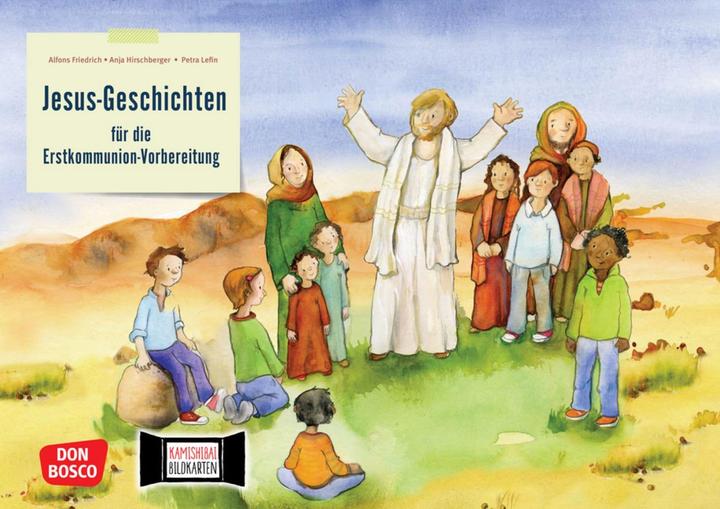 Image du produit Jesus-Geschichten für die Erstkommunion-Vorbereitung. Kamishibai Bildkartenset (Allemand, Alfons Friedrich SDB, Anja Hirschberger, 2021)