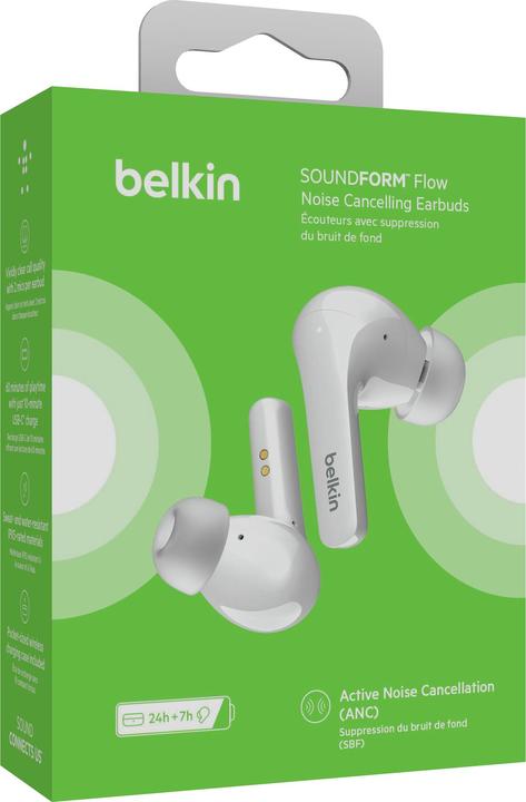 Immagine prodotto Belkin SoundForm Flow (ANC, 7 h, Senza fili)