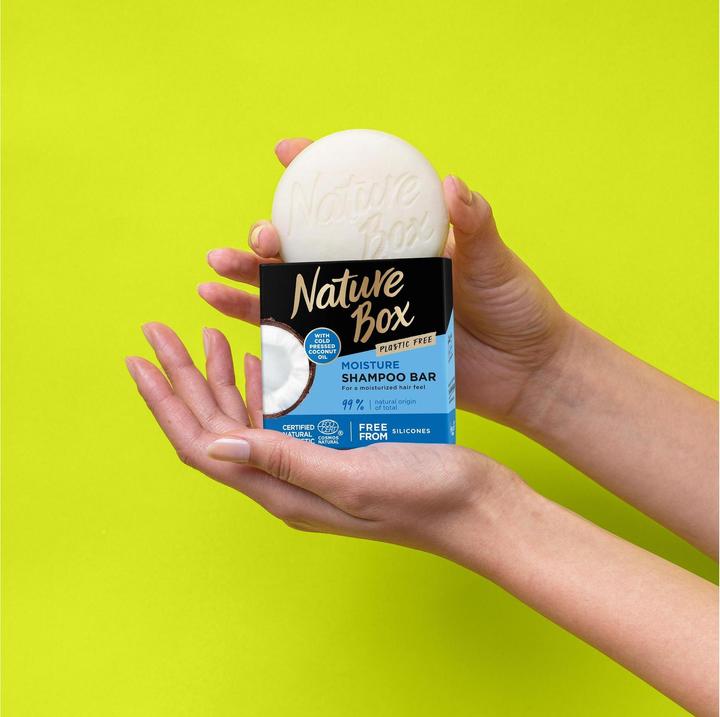 Image du produit Nature Box Huile de coco (Shampoing solide)