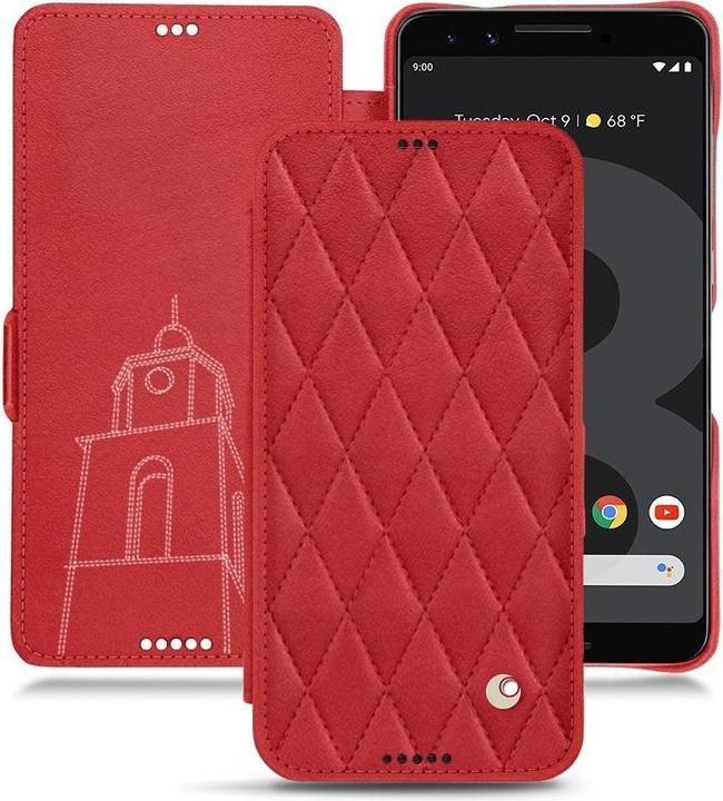 Actual product image Noreve Leather case horizontal (Google Pixel 3 XL)