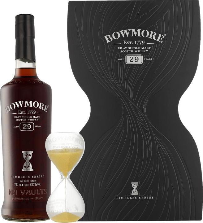 Actual product image Bowmore 29 Years Timeless Series + GB 53,7% Vol. 0,7l (Single Malt)