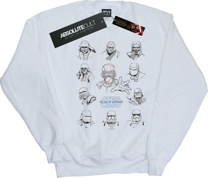 Immagine prodotto Star Wars First Order Character Line Up Mono Felpa Uomo (M)