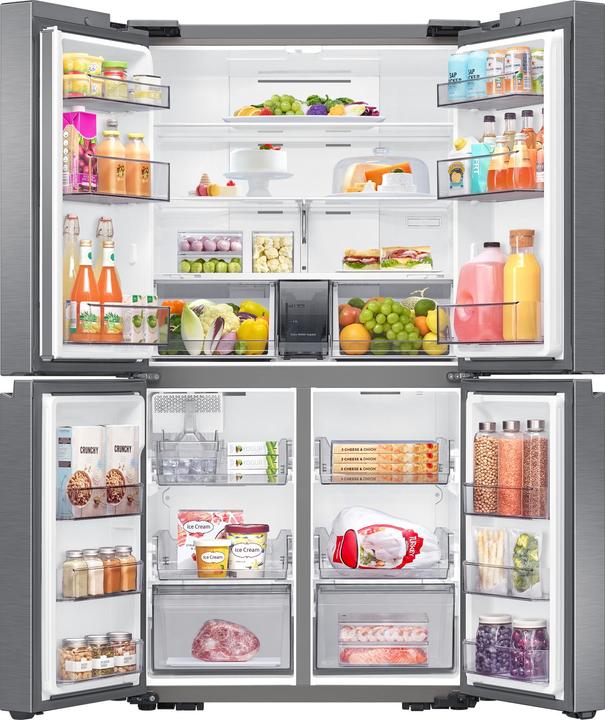 Image du produit Samsung RF59C700ES9/EG, French Door (acier inoxydable, réservoir d'eau de 4,5 litres, AI Energy Mode) (649 l)