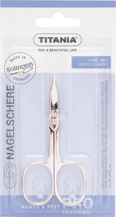 Actual product image Titania nail scissors