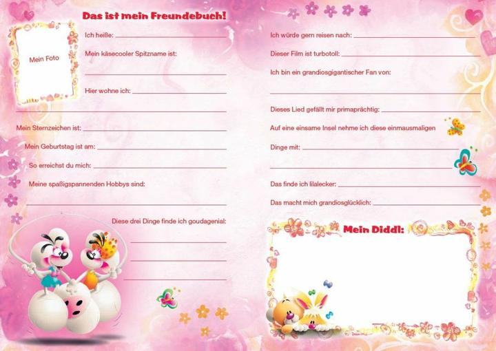 Actual product image Panini Diddl: Meine Freunde (German, 2016)