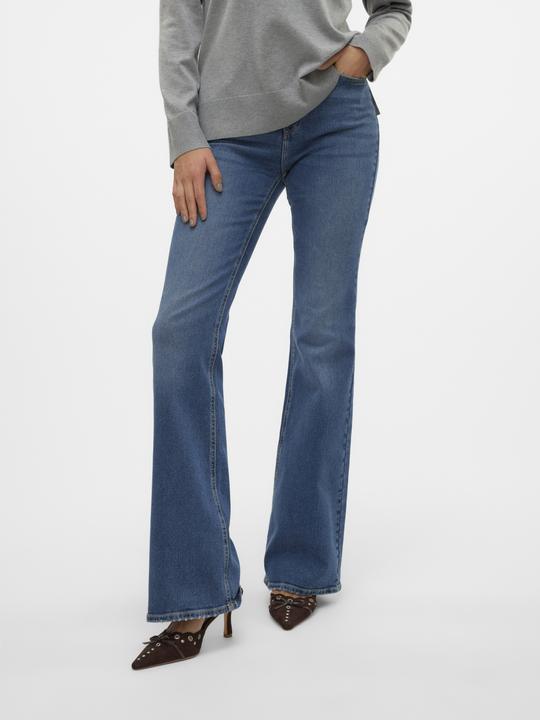Actual product image Vero Moda VMSELINA Hohe Taille Ausgestellt Jeans Ausgestellt (W29/L32)