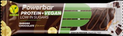 Produktbild Powerbar Protein Plus Low Sugar Vegan (Banana Chocolate, 1 Stk., 504 g)