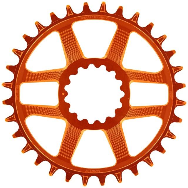 Produktbild e*13 Helix R Guidering Direct Mount Kettenblatt, 28 Z., 52/55mm Kettenlinie, 11/12-fach, nara (28)