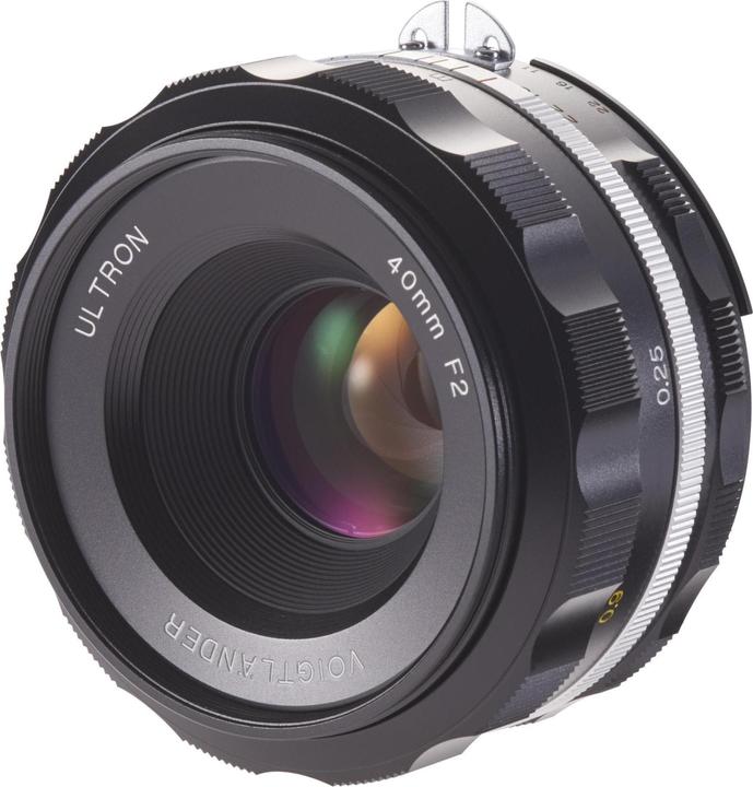 Image du produit Voigtländer Ultron 40mm / 2.0 asph. (Nikon F, Plein format, APS-C / DX)