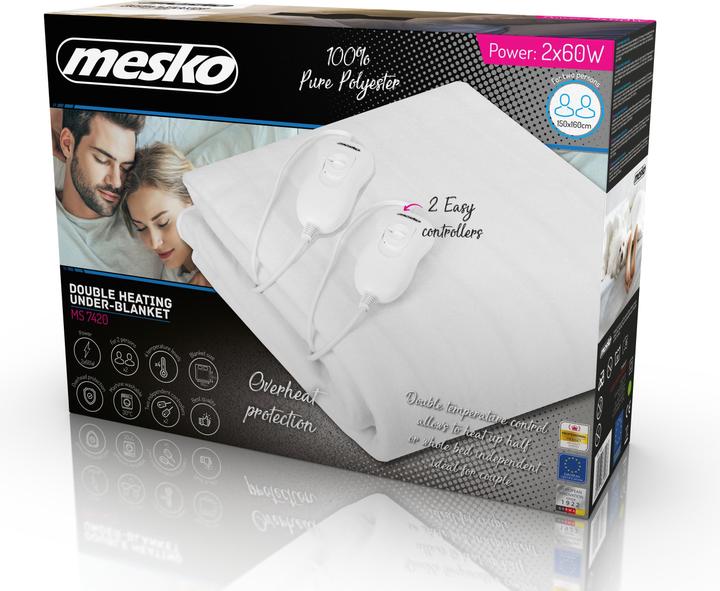 Immagine prodotto Mesko Riscaldamento elettrico sotto coperta MS 7420 (160 x 150 cm)