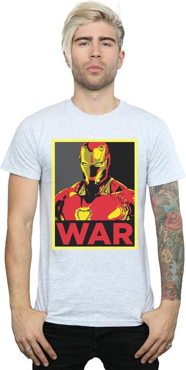 Image du produit Mens Avengers Infinity War Iron Man War T-Shirt (L)