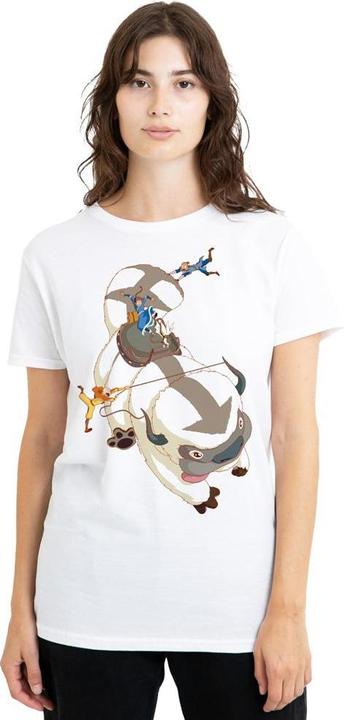 Actual product image Avatar: The Last Airbender Unisex Adult Hang On Appa T-Shirt (XL)
