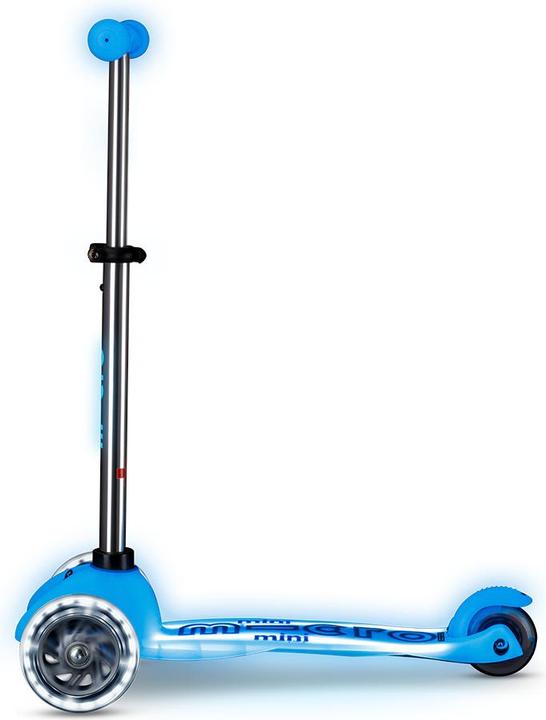 Produktbild Micro Scooter Mini Deluxe Glow Plus LED Blau
