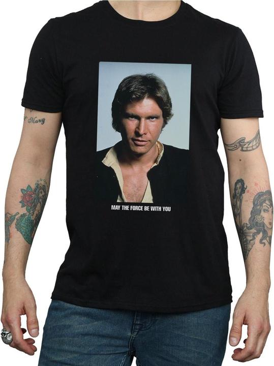 Produktbild Star Wars Han Solo May The Force TShirt (M)