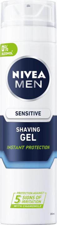 Actual product image NIVEA Sensitive Shaving Gel 200ml (200 ml, Shaving gel)