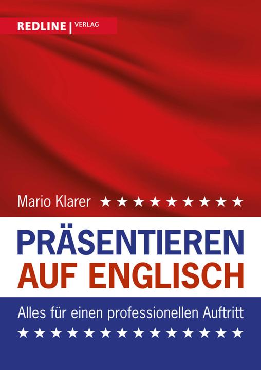 Actual product image Präsentieren auf Englisch (German, Mario Klarer, 2019)