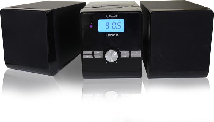 Actual product image Lenco MC-030BK (Bluetooth, CD player, 2x 10 W)