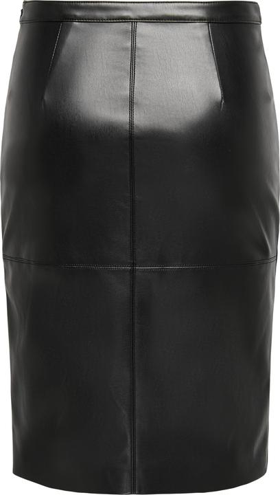 Actual product image Only ONLNEWOLINE faux leather skirt faux leather skirt (S)