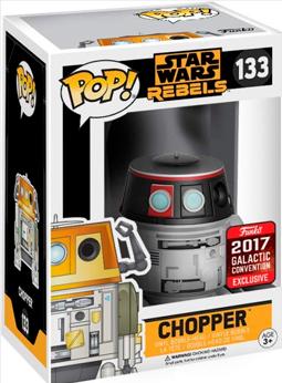 Image du produit Funko Pop Star Wars Celebration 2017 Rebels Chopper (Imperial Disguise) Edition Limitée