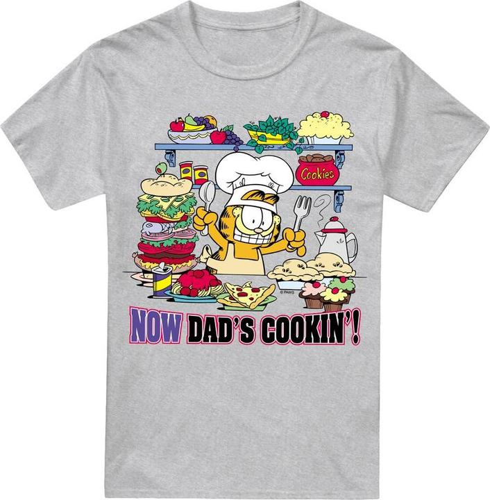 Garfield Now Dad's Cooking TShirt
