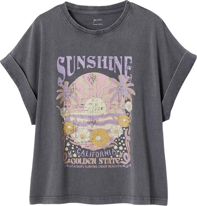 Actual product image Jonen Girls' T-shirt SUNSHINE CALIFORNIA (146)