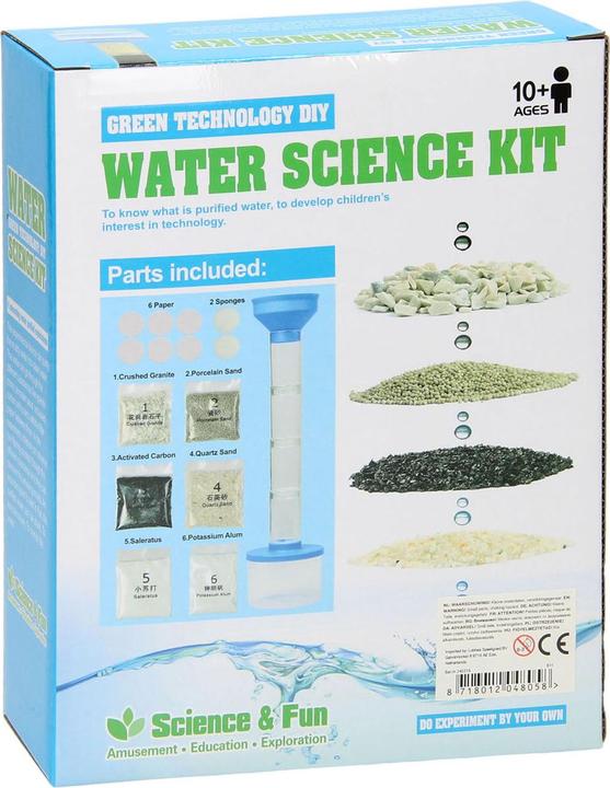 Immagine prodotto Set di esperimenti scientifici sull'acqua