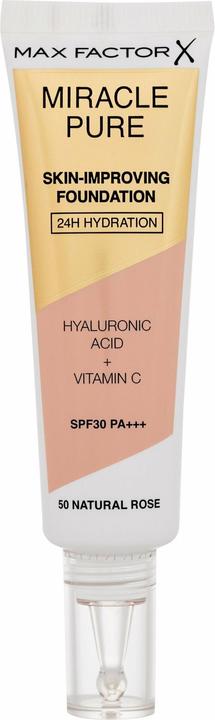Max Factor Miracle Pure Fond de Teint No 50 (50 Natural Rose)