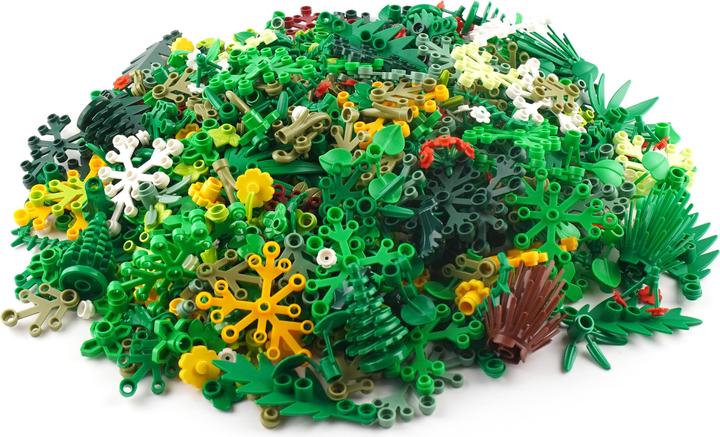 Image du produit LEGO Mélange de Verdure - Plantes, Feuilles - 100 pièces - NOUVEAU (LEGO Accessoires)