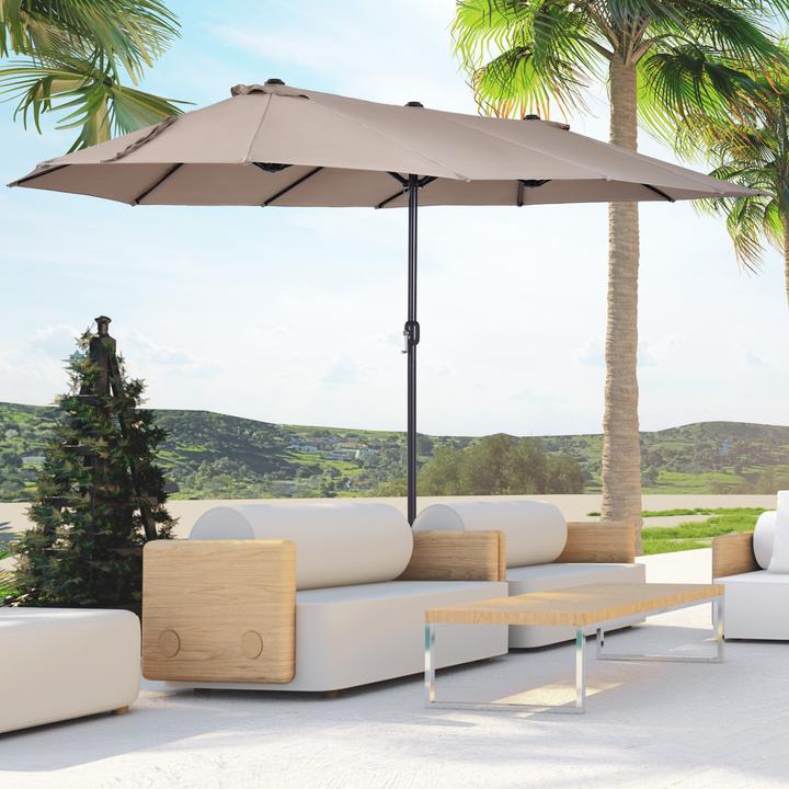 Immagine prodotto Outsunny Ombrellone con manovella (2.70 m)
