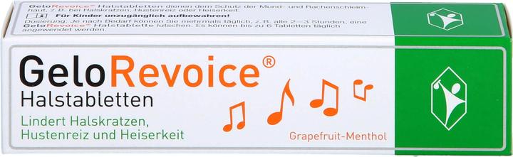 Immagine prodotto GeloRevoice Gola pastiglie Pompelmo-Mentolo, 20 compresse (20 Pezzo/i)