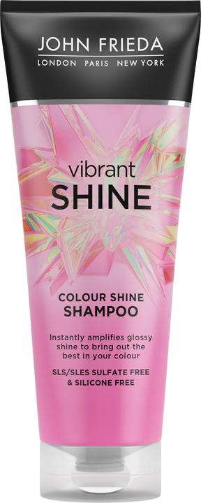John Frieda Shampooing Vibrant Colour Shine Shampooing 250Ml (250 ml, Shampoing liquide)