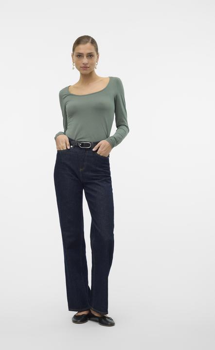 Image du produit Vero Moda Vmlulu Ls U-Neck Top Jrs Ga Noos (M)
