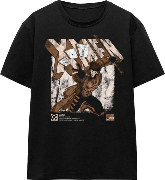 Immagine prodotto X-Men Maglietta Gambit Infografica Adulto Unisex (M)