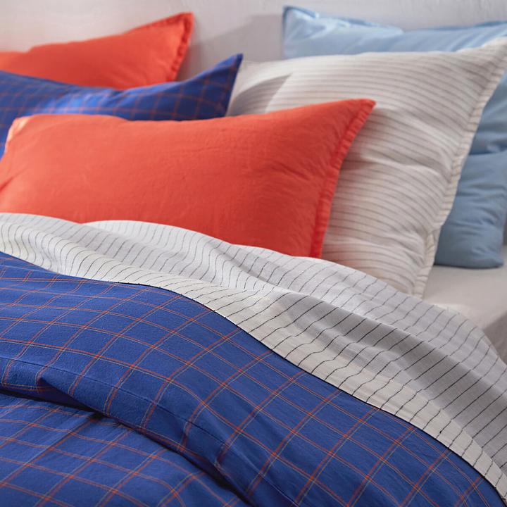 Actual product image La Redoute Interieurs Scenario Coton Lave (Pillowcase, 63 x 63 cm)
