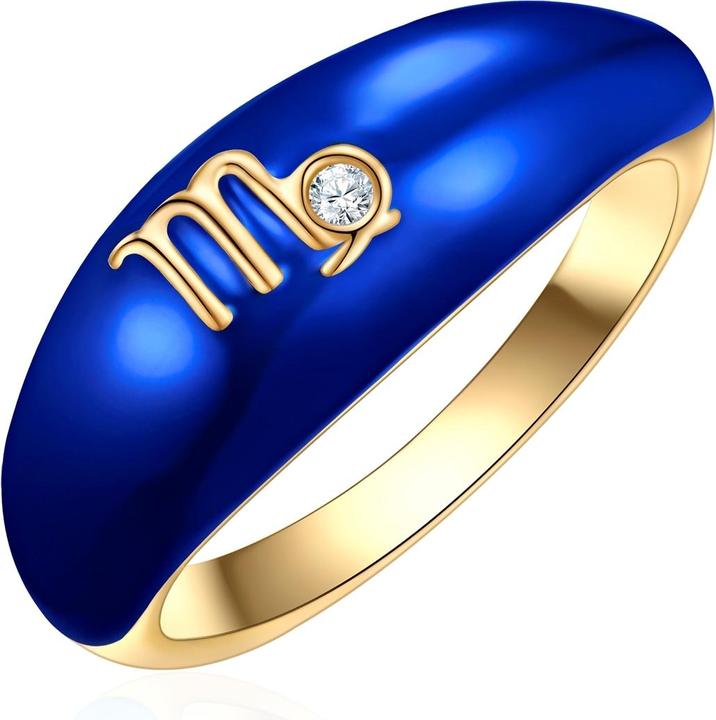 Produktbild Glanzstücke München Damen Ring Sternzeichen Jungfrau - 35968 (50, 925 Silber)