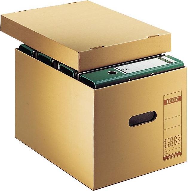 Actual product image Leitz ® 6081 archive transport box (A4)