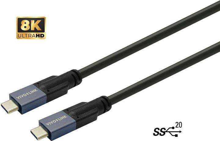 Vivolink USB-C to USB-C Cable 7m (7 m, USB 3.2 Gen 2)