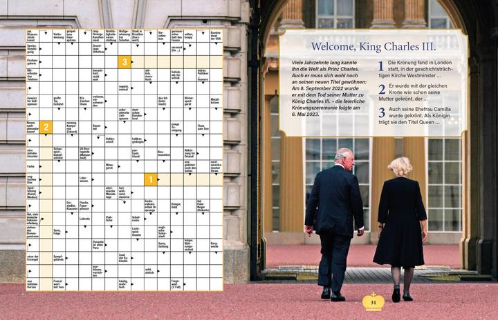 Produktbild Die Royals Rätselbuch (Deutsch, 2023)