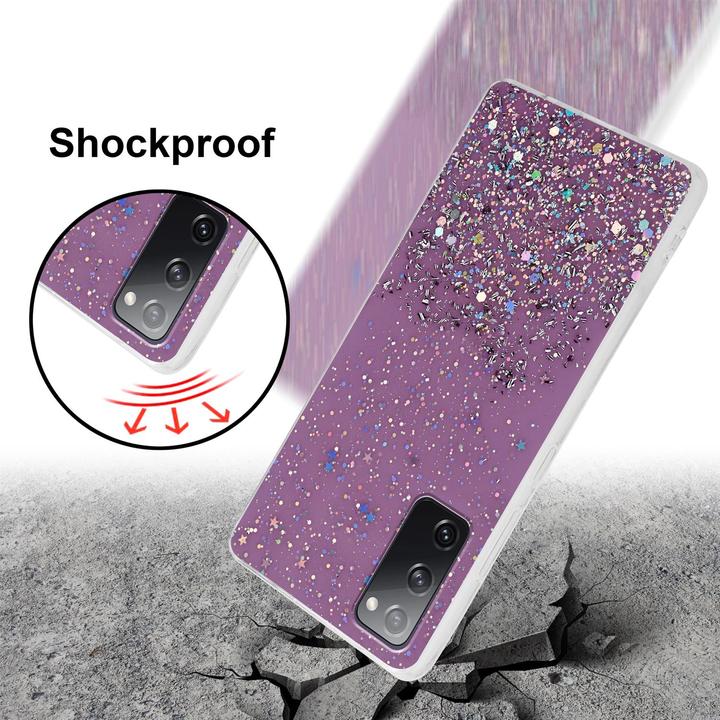 Produktbild Cadorabo TPU Cover funkelnder Glitter (Samsung Galaxy S20 FE)
