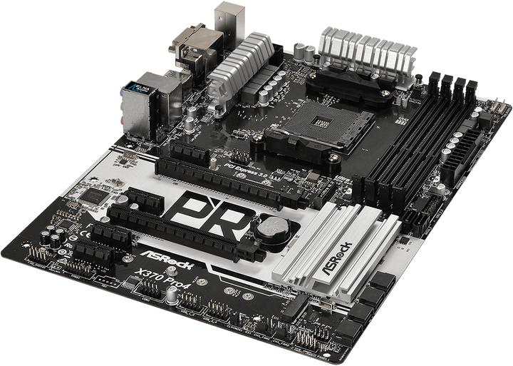 Productafbeelding AsRock X370 Pro4 (AM4, AMD X370, ATX)