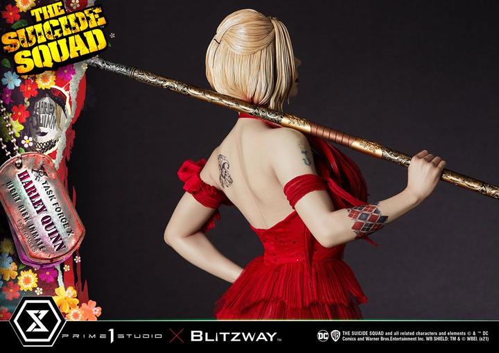 Image du produit Prime 1 Studio The Suicide Squad statuette 1/3 Harley Quinn Bonus Version 71 cm