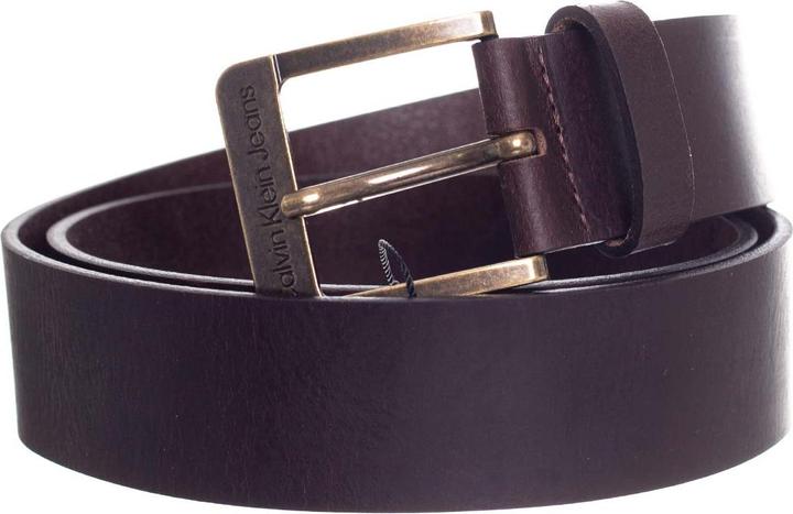 Actual product image Calvin Klein J 4CM CKJ Belt W95 Turkish Coffee (95)