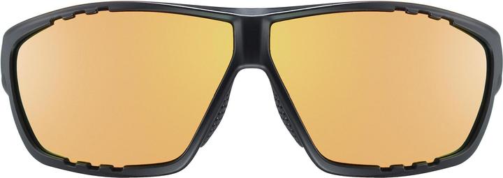 Actual product image Uvex Sports sportstyle 706 CV V (Black Mat, colorvision variomatic - litemirror red)
