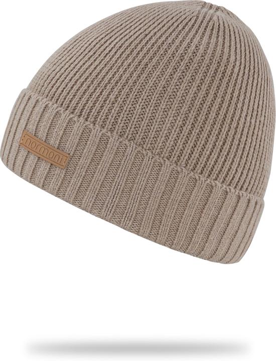 Produktbild Normani Merinowoll-Mütze glatt Yuma (One Size)