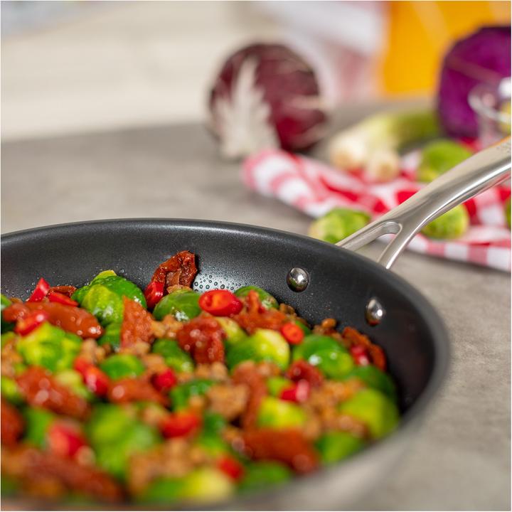 Actual product image Kuhn Rikon Allround (24 cm, Frying pan, Stainless steel)