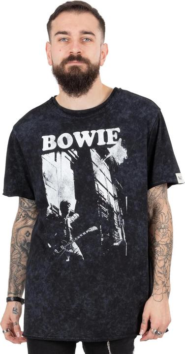 Actual product image David Bowie Unisex Adult T-Shirt (L)