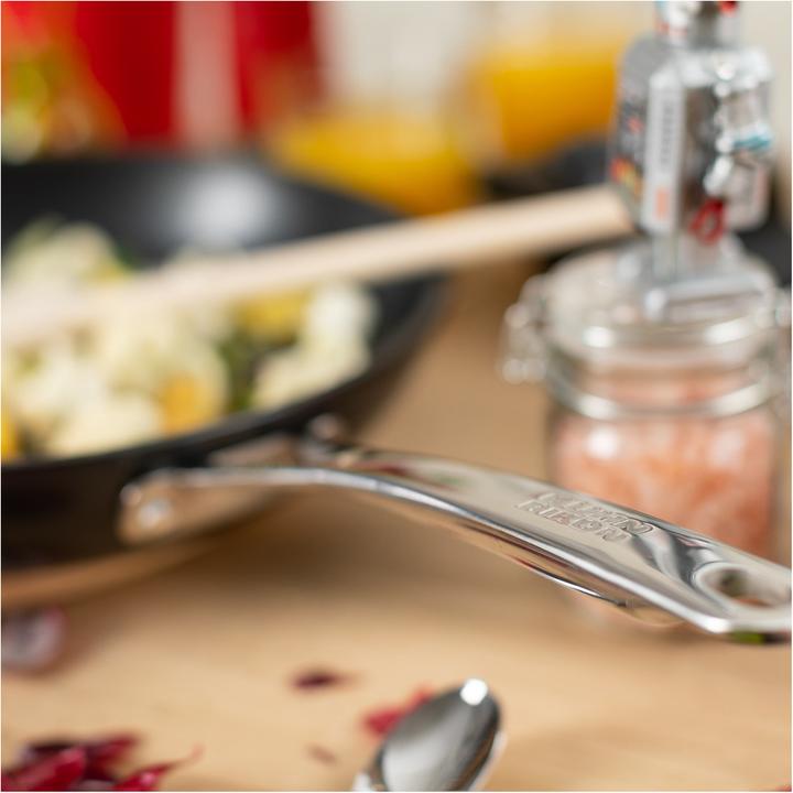Actual product image Kuhn Rikon Easy Pro (28 cm, Frying pan, Aluminium, Stainless steel)