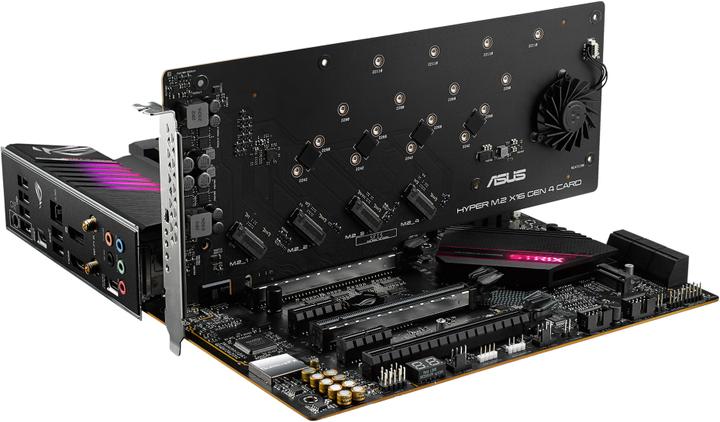 Actual product image ASUS ROG STRIX B550-XE GAMING WIFI (AM4, AMD B550, ATX)