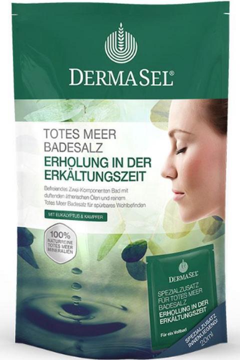 Actual product image DermaSel Bath salts Erkaelt +20ml 400g (400 ml, Bath pearls)
