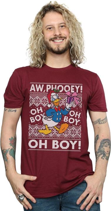 Produktbild Disney Donald Duck Christmas Fair Isle TShirt (XXL)